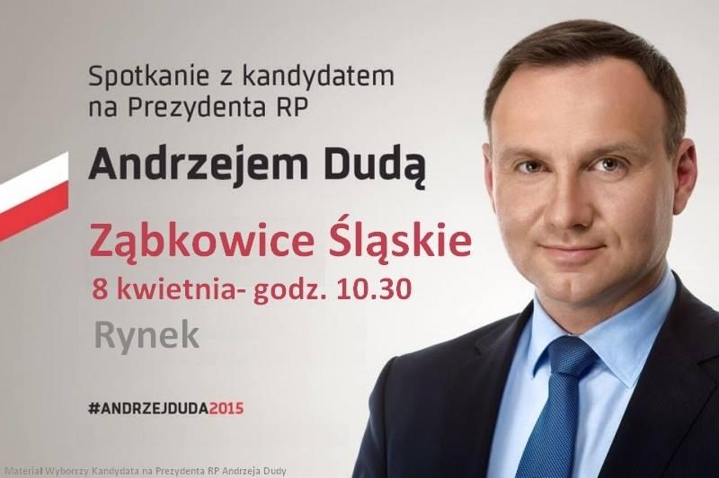 Andrzej Duda w Zbkowicach lskich
